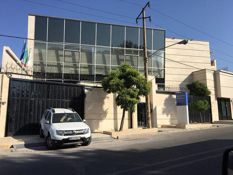 New building of Karan Sima Fam dedicated to KraussMaffei in Iran
